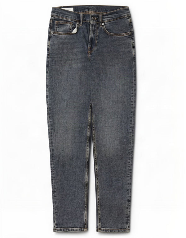 Zara Mens Slim Jeans EU 38 Pequeno W30 L32 Azul Algodão