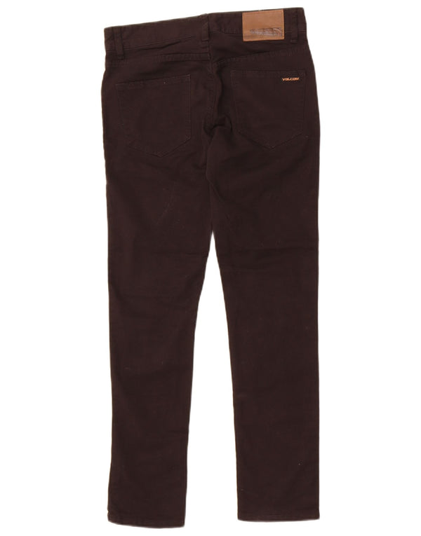 Calça casual Volcom Boys Vorta Slim Tapered 9-10 anos W25 L26 preta