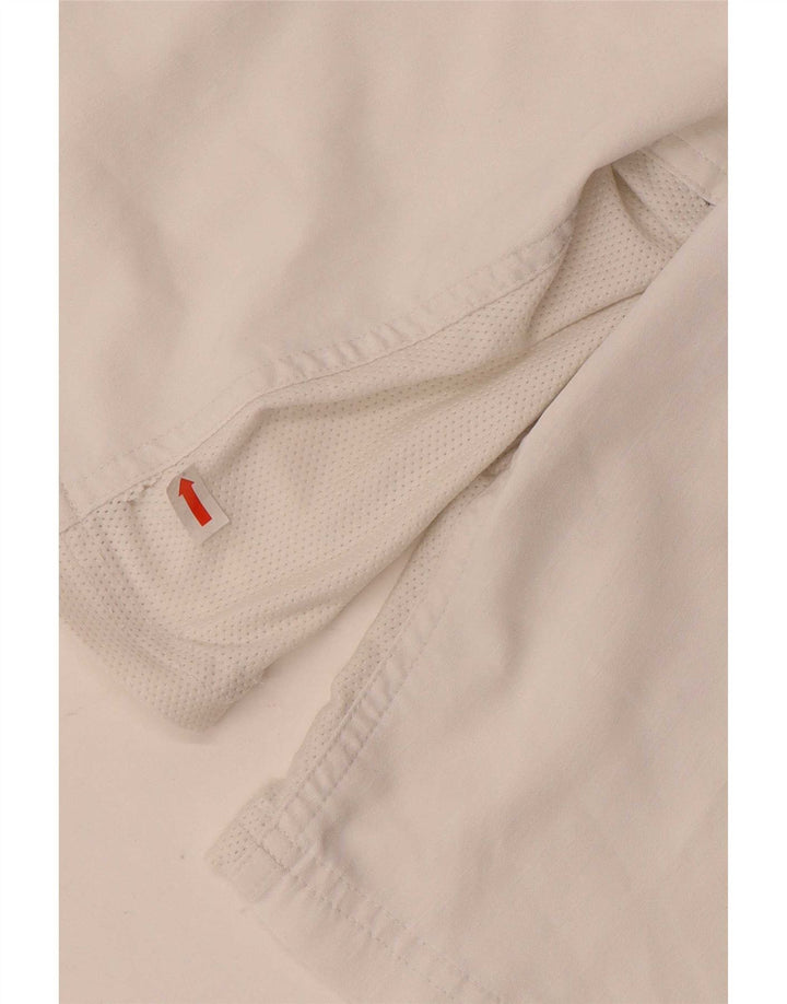 Nike Mens Dri Fit Sport Shorts Médio Branco Poliéster