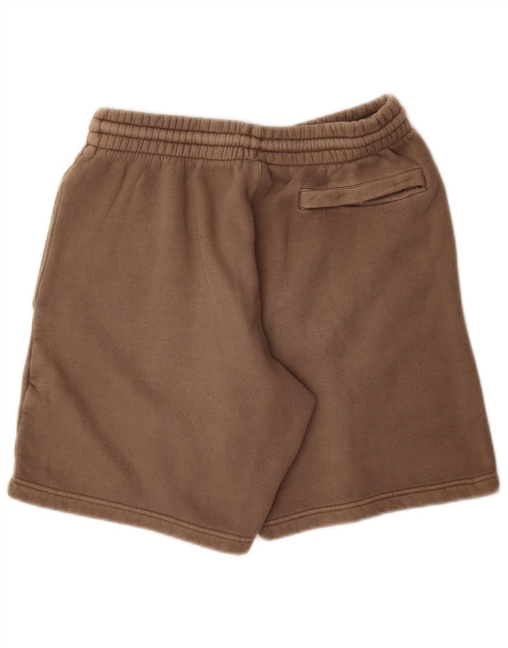 Shorts esportivos masculinos Reebok médio bege algodão