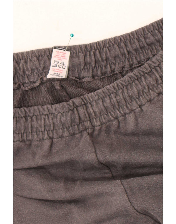 Calça de treino masculina Trigema Joggers 3XL algodão geométrico cinza