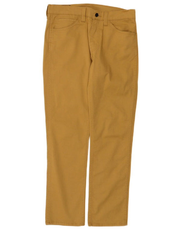 Calça Levi's Masculina 511 Slim Casual W32 L30 Algodão Amarelo