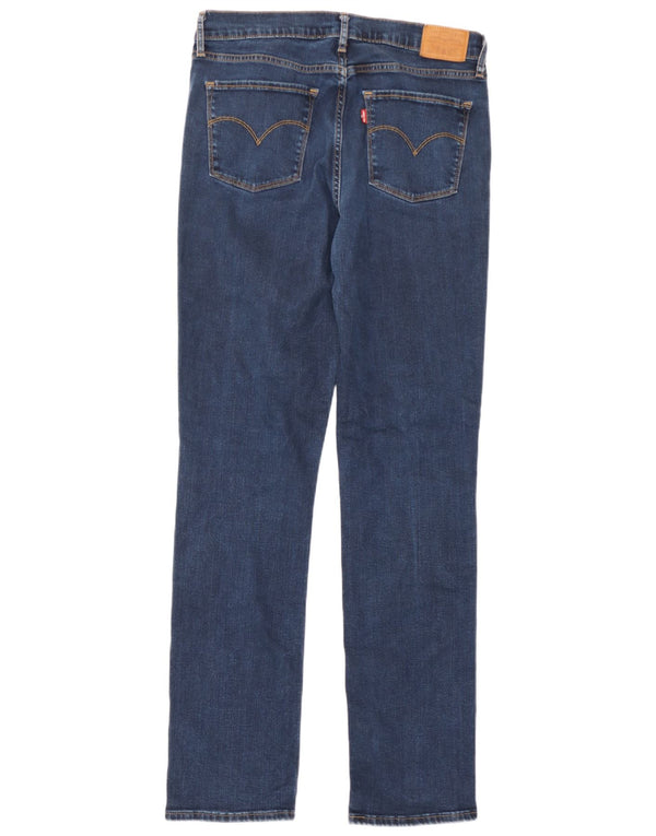 Jeans Slim Feminino Levi's W32 L32 Azul