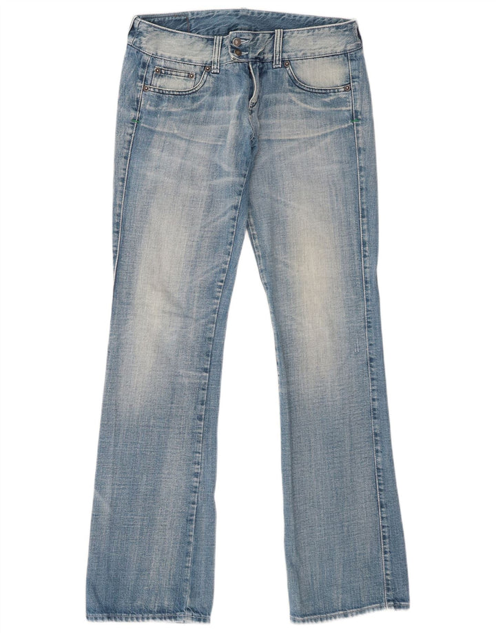 Calça Jeans Bootcut Feminina Benetton W28 L33 Azul
