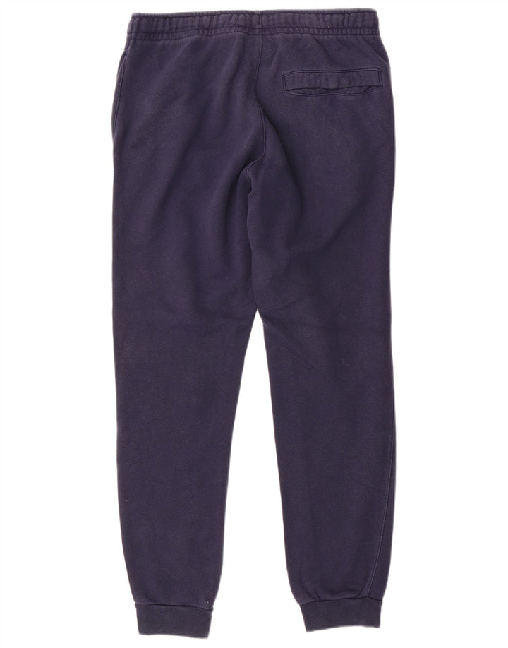 Calça de treino masculina Nike joggers pequeno algodão azul marinho
