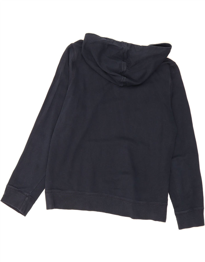 CHAPS Womens Hoodie Jumper UK 18 XL Navy Blue Cotton Vintage Chaps and Second-Hand Chaps from Messina Hembry 