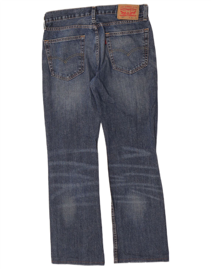 Levi's Masculino 527 Bootcut Jeans W30 L29 Azul Algodão