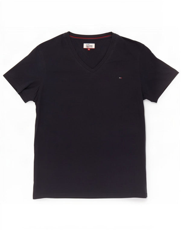 Camiseta masculina Tommy Hilfiger Top 2XL algodão azul marinho