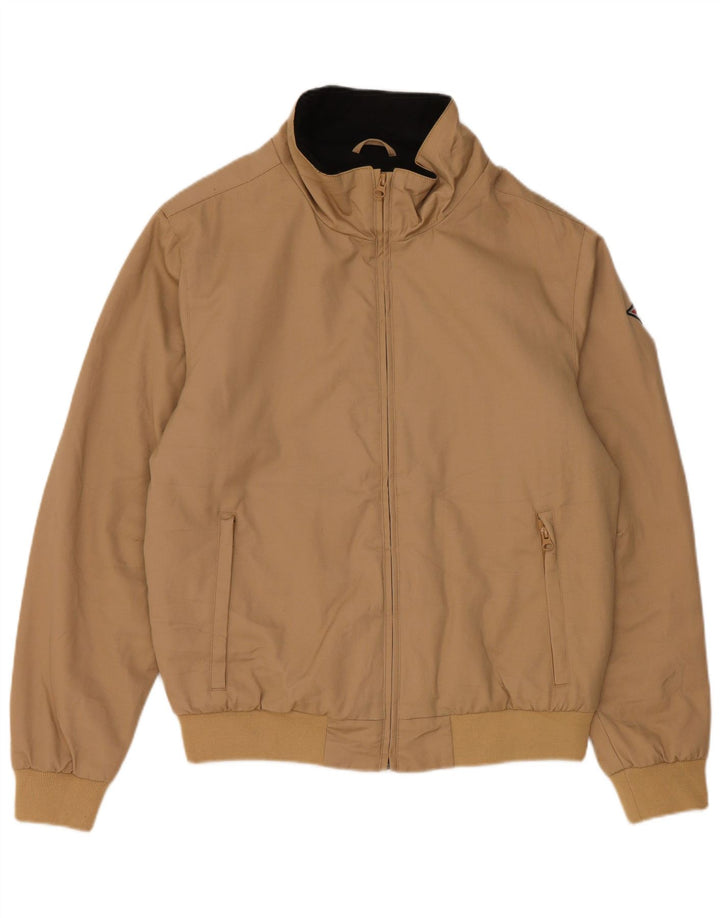 Jaqueta bomber masculina BEAR UK 38 algodão bege médio