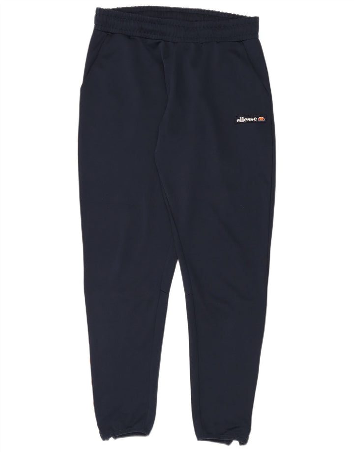 Calça de treino masculina Ellesse grande poliéster azul marinho