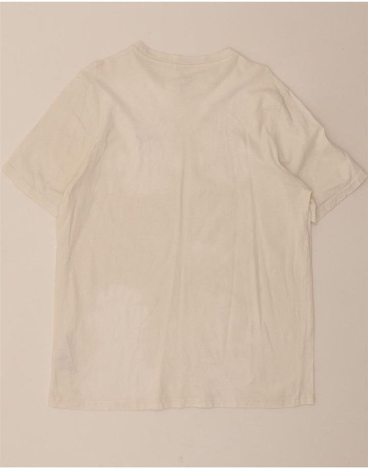 PUMA Mens T-Shirt Top Large White Cotton Vintage Puma and Second-Hand Puma from Messina Hembry 