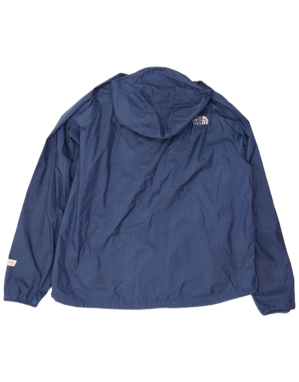 Jaqueta de chuva masculina com capuz The North Face UK 44 2XL azul marinho nylon