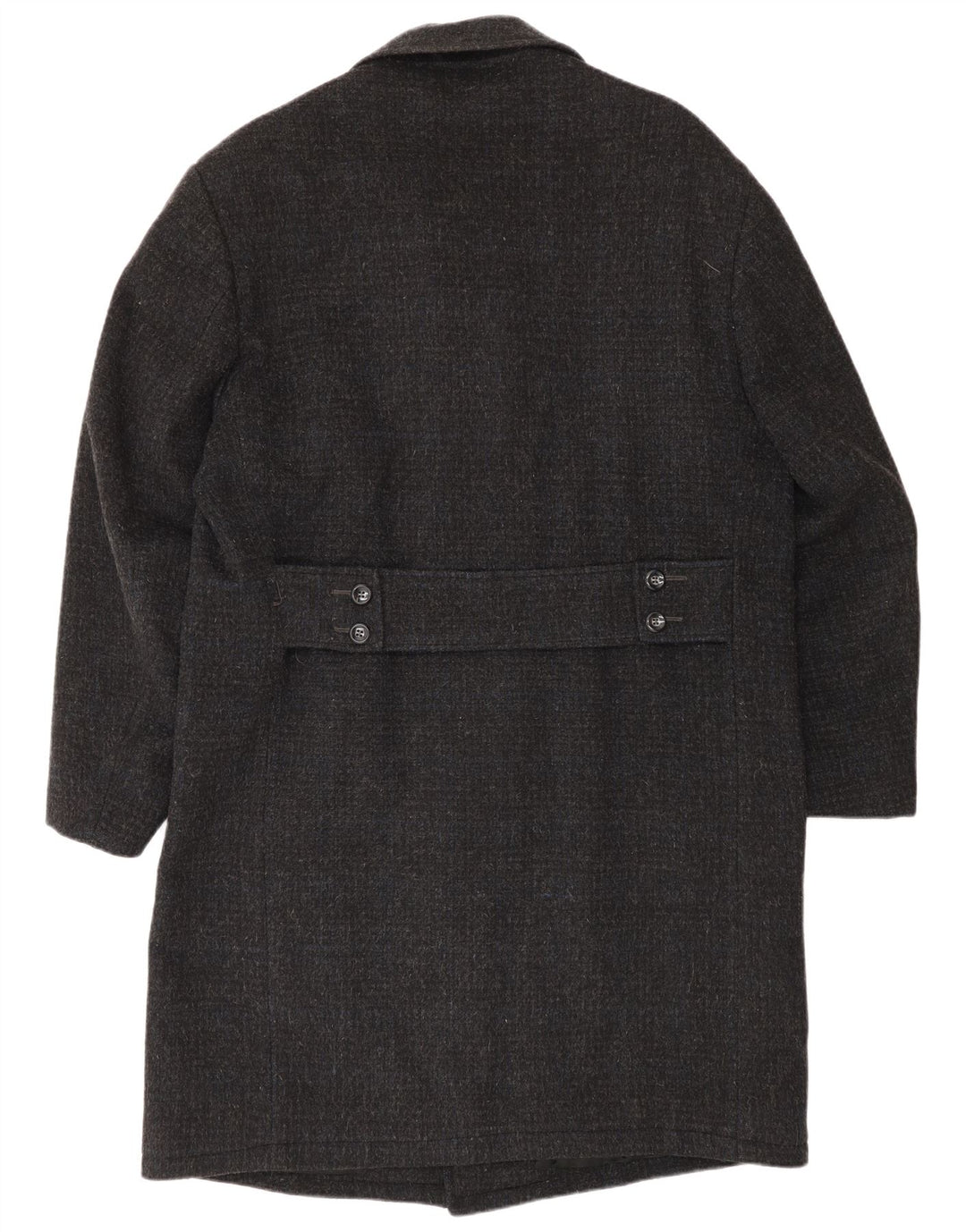 Sobretudo masculino vintage UK 38 cinza médio