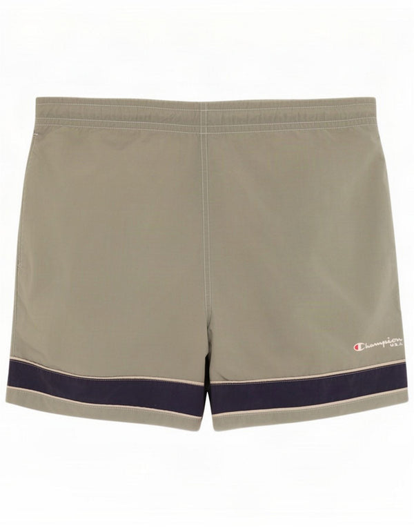 Shorts de natação masculinos Champion XL cor verde