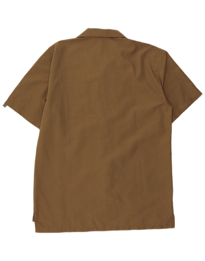 Camisa masculina de manga curta Killer Loop grande cáqui floral