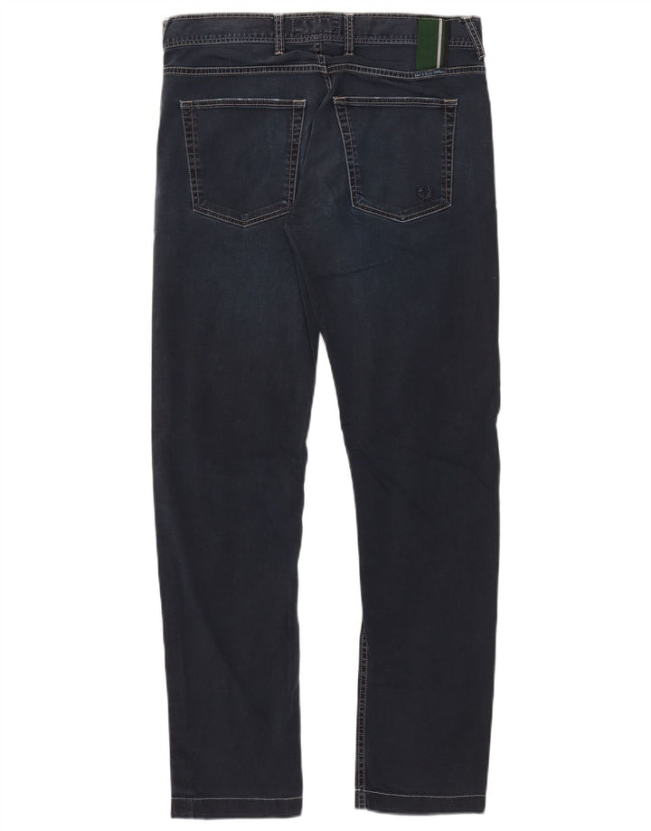 Fred Perry Mens Slim Jeans IT 48 Médio W33 L30 Azul Marinho Algodão