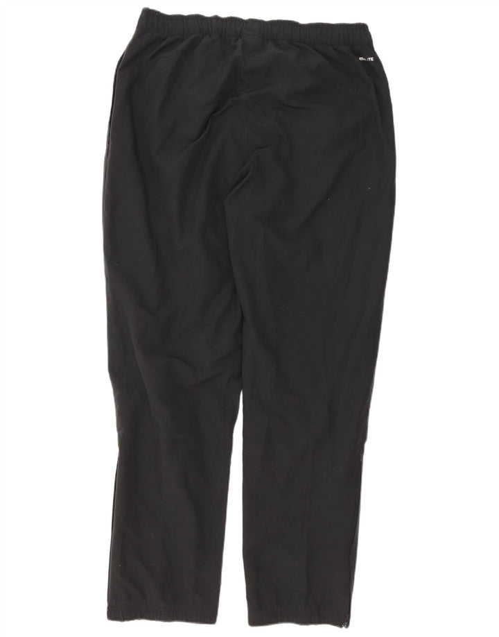 Calça de treino masculina ADIDAS Climalite grande poliéster preto