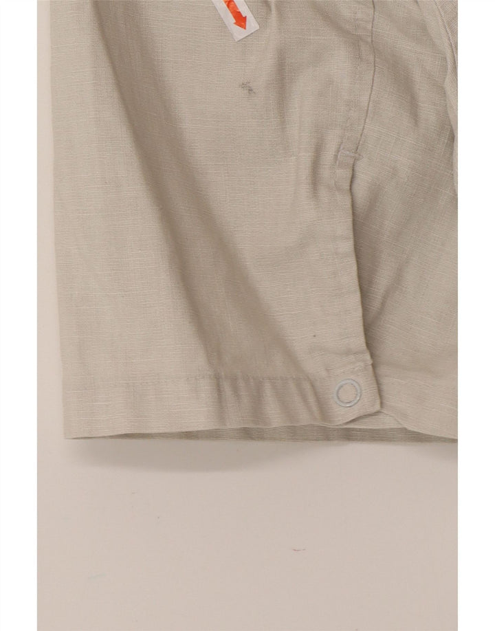 Camisa masculina de manga curta LEVI'S XL cinza linho