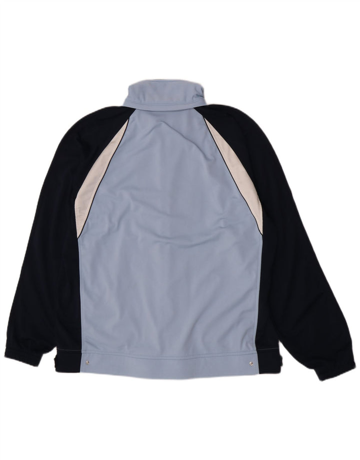 Jaqueta masculina Champion de poliéster grande colorblock azul