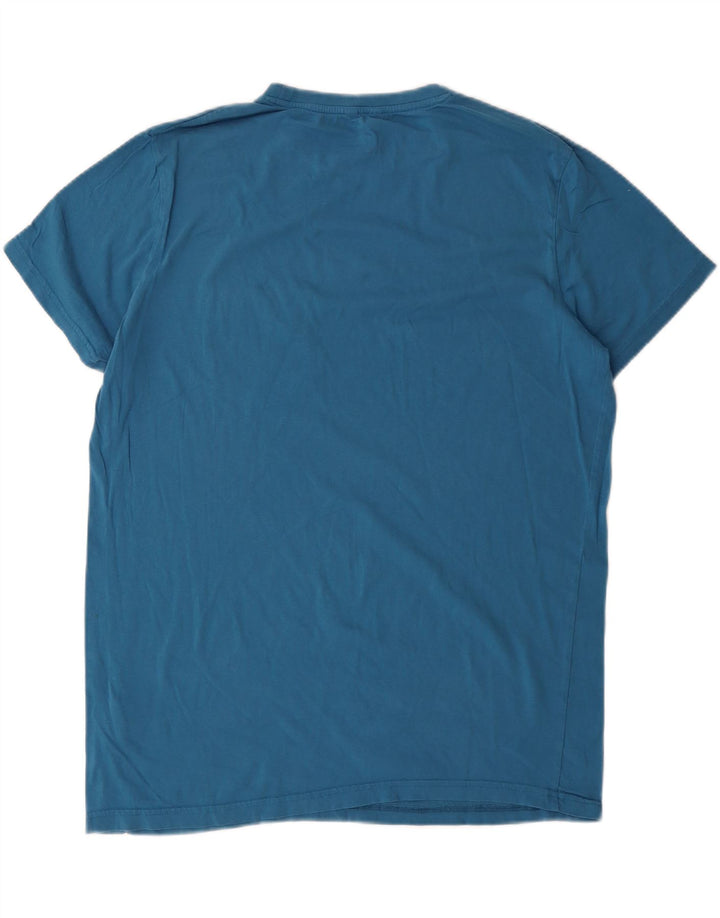 Camiseta masculina K-WAY Top XL algodão azul