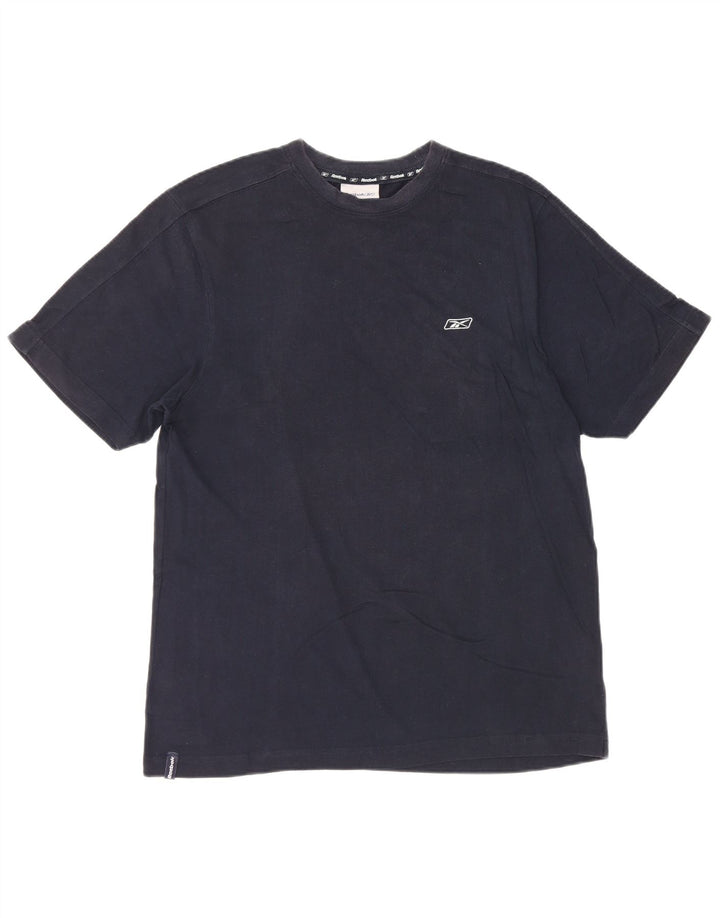Camiseta masculina REEBOK grande azul marinho