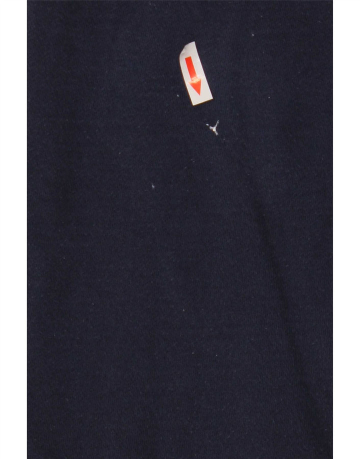 Calça de treino masculina Nike joggers grande algodão azul marinho
