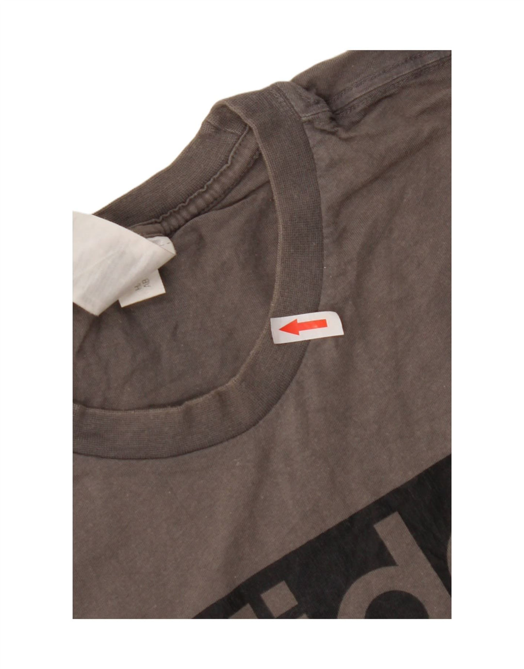 Camiseta Adidas Masculina Graphic Top Cinza Médio Algodão