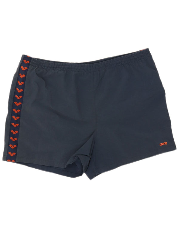 Arena Mens Graphic Natação Shorts 2XL Azul Marinho