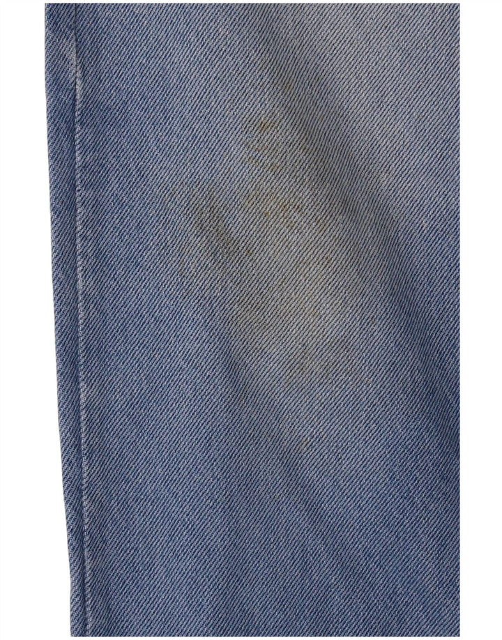 LEE Masculino Chicago Straight Jeans W33 L34 Azul Algodão