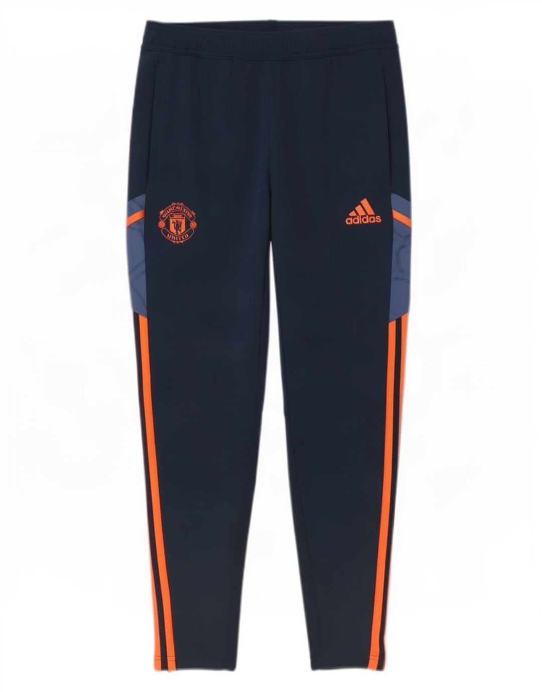 Calça de treino masculina Adidas Manchester United médio azul marinho poliéster