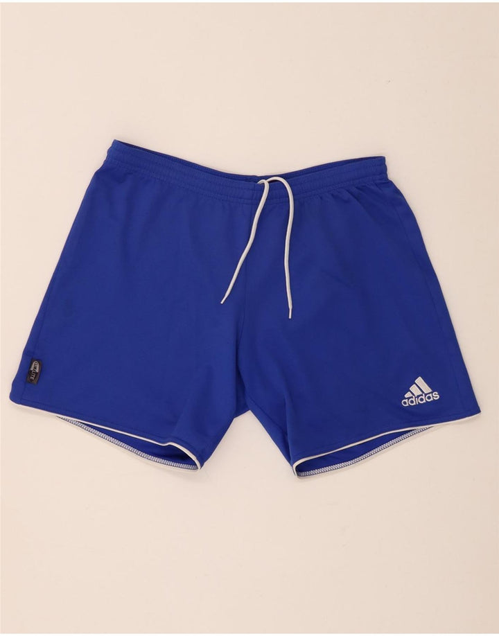 Adidas Masculino Climalite Sport Shorts Pequeno Azul Poliéster