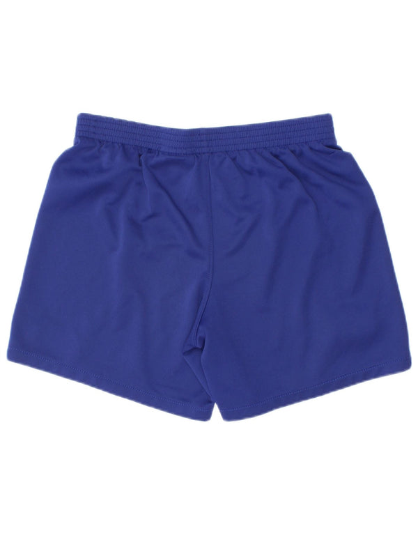 Shorts esportivos Nike Boys Barcelona 6-7 anos grandes azul marinho poliéster