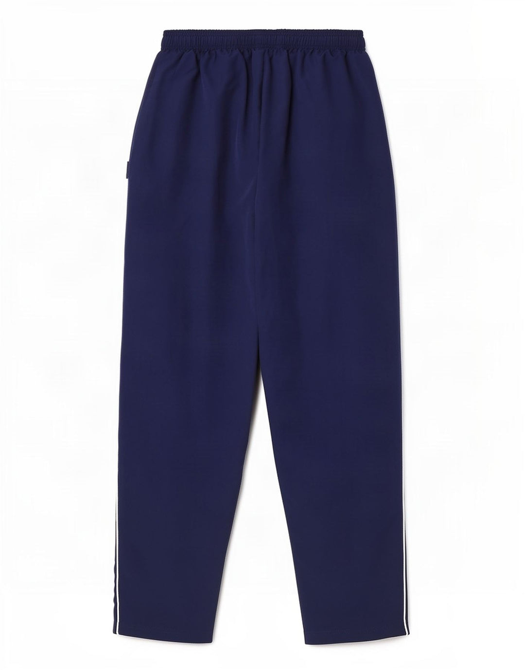 Calça de treino masculina Adidas grande poliéster azul marinho