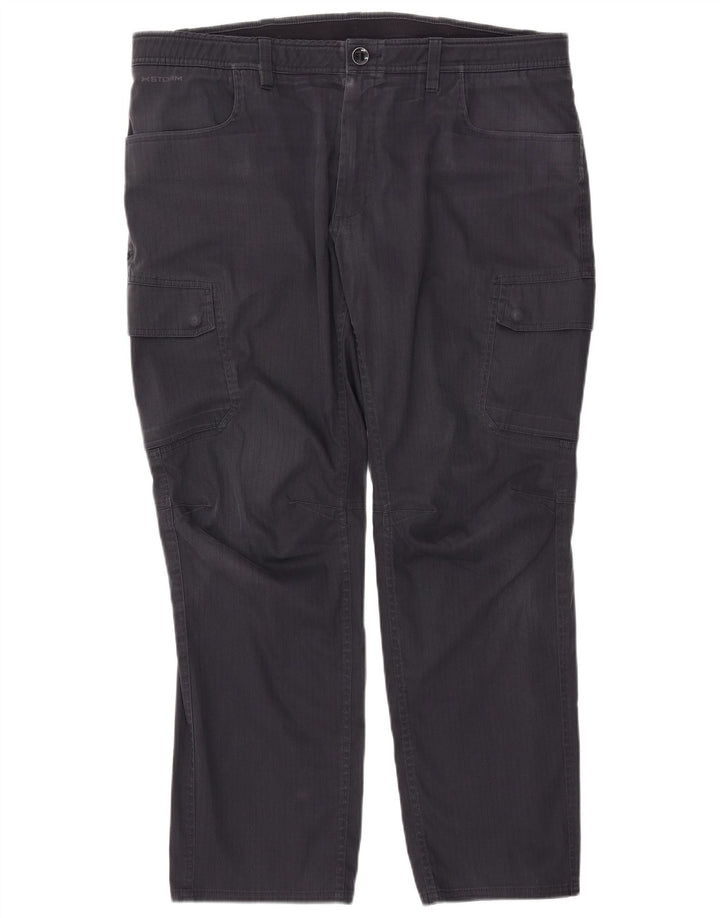 Calça cargo reta masculina Under Armour W42 L32 azul marinho