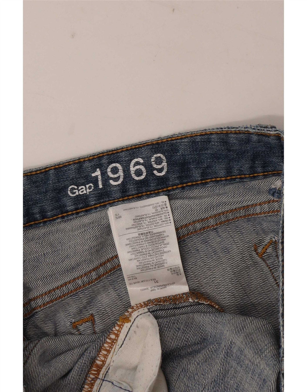 Jeans Bootcut feminino Gap W31 L28 algodão azul