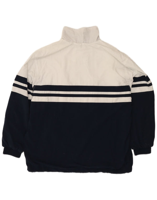 Lotto Mens Treino Top Jaqueta XL Azul Marinho Colourblock Poliéster