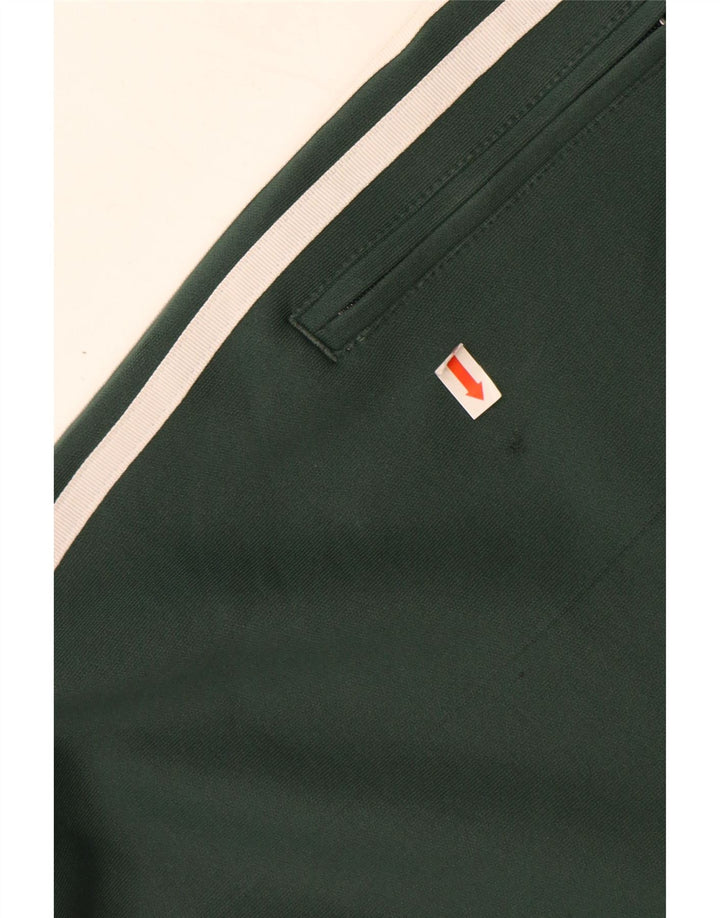 Calças de treino femininas ADIDAS UK 12 verde médio