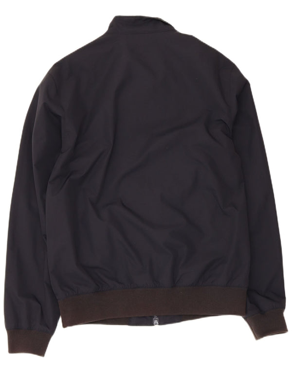 Jaqueta bomber masculina Barbour UK 38 azul marinho médio