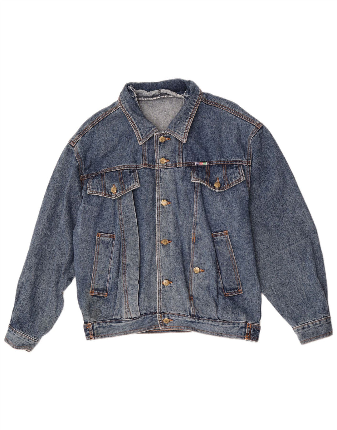 Jaqueta jeans masculina MONTANA UK 40 grande azul