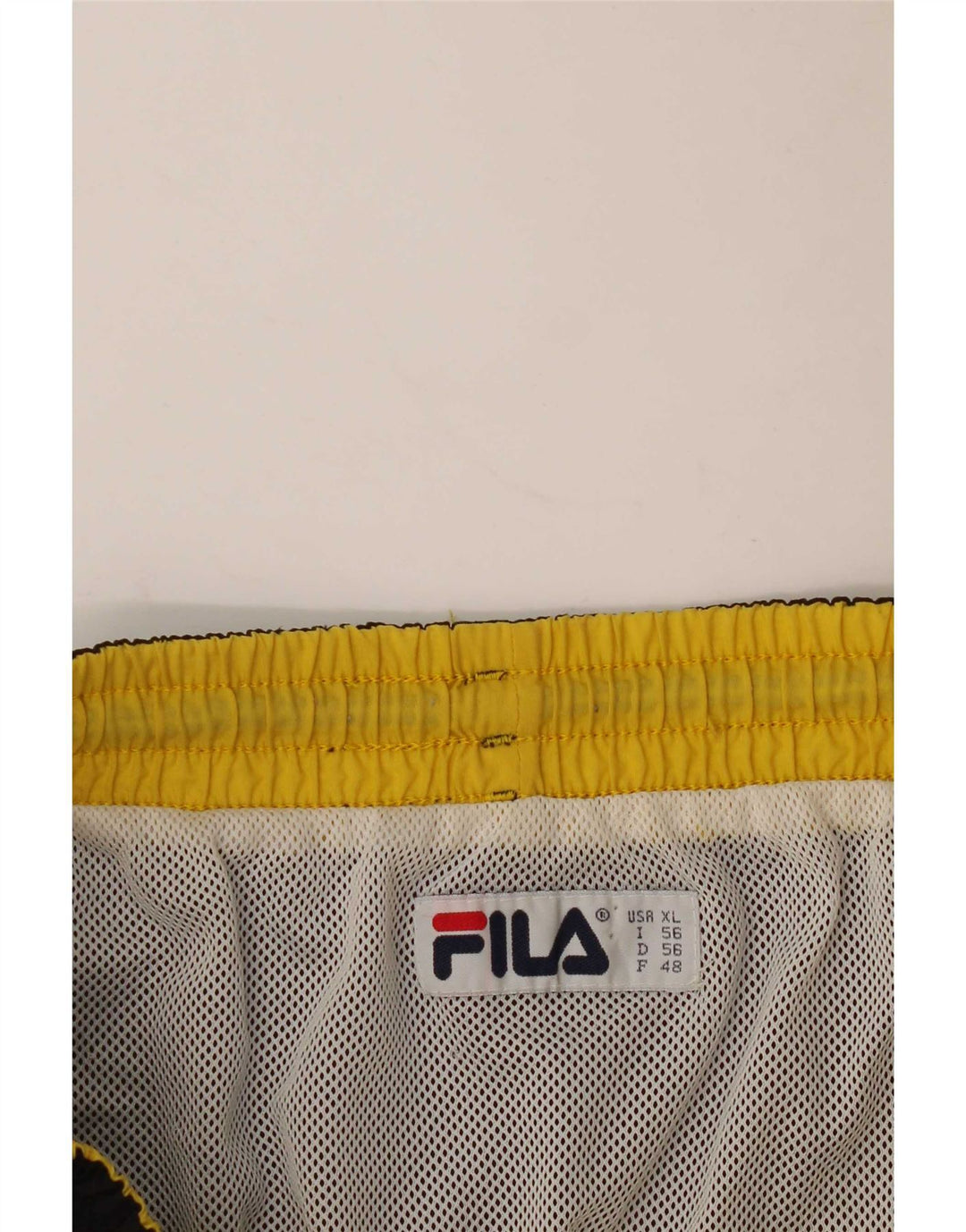 Shorts de natação masculino Fila Graphic XL preto