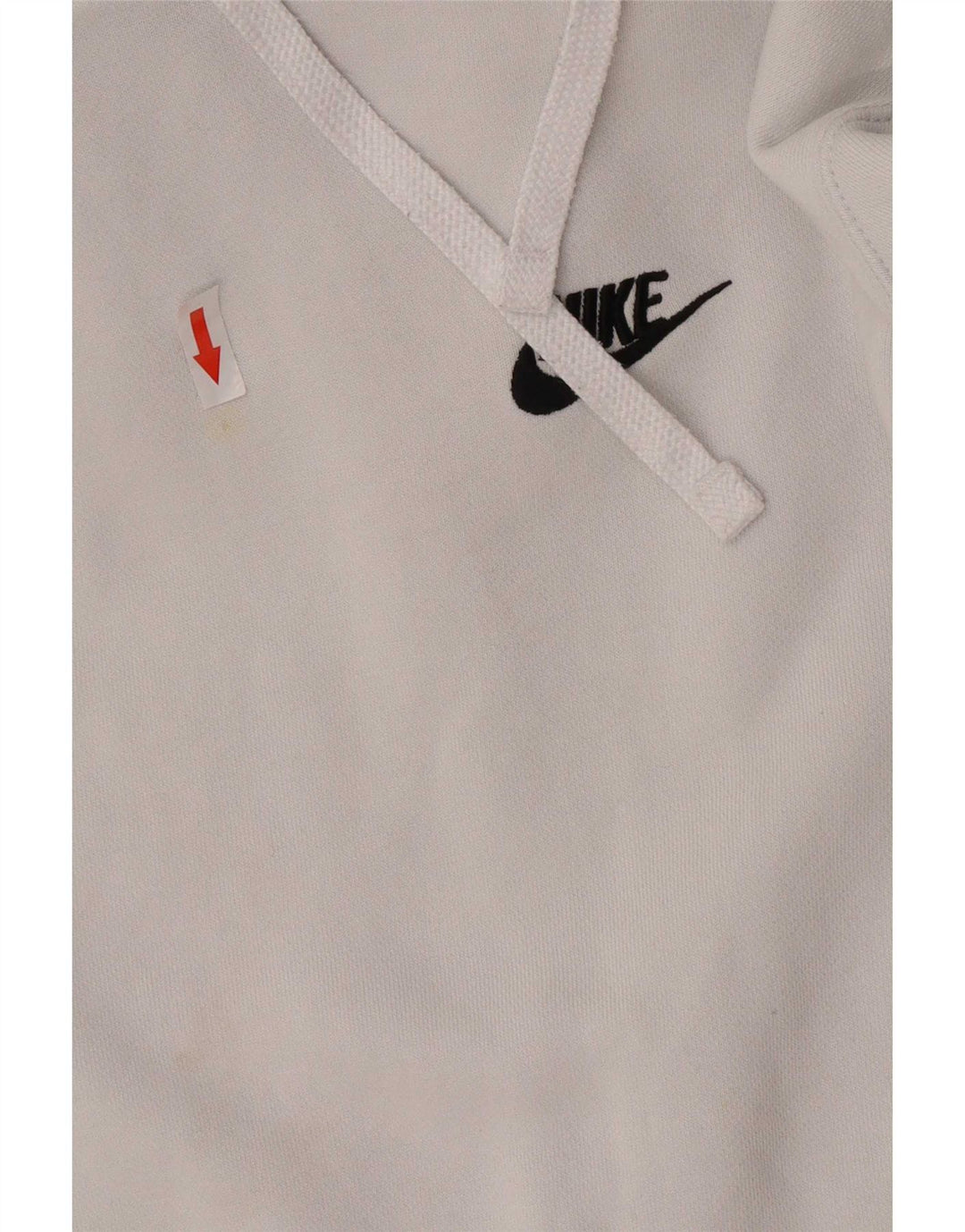 Nike Mens Hoodie Jumper Pequeno Algodão Branco