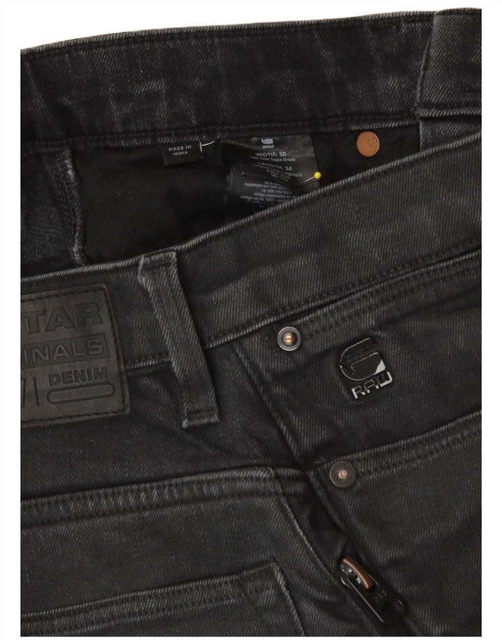 Jeans skinny masculino G-STAR W30 L34 cinza