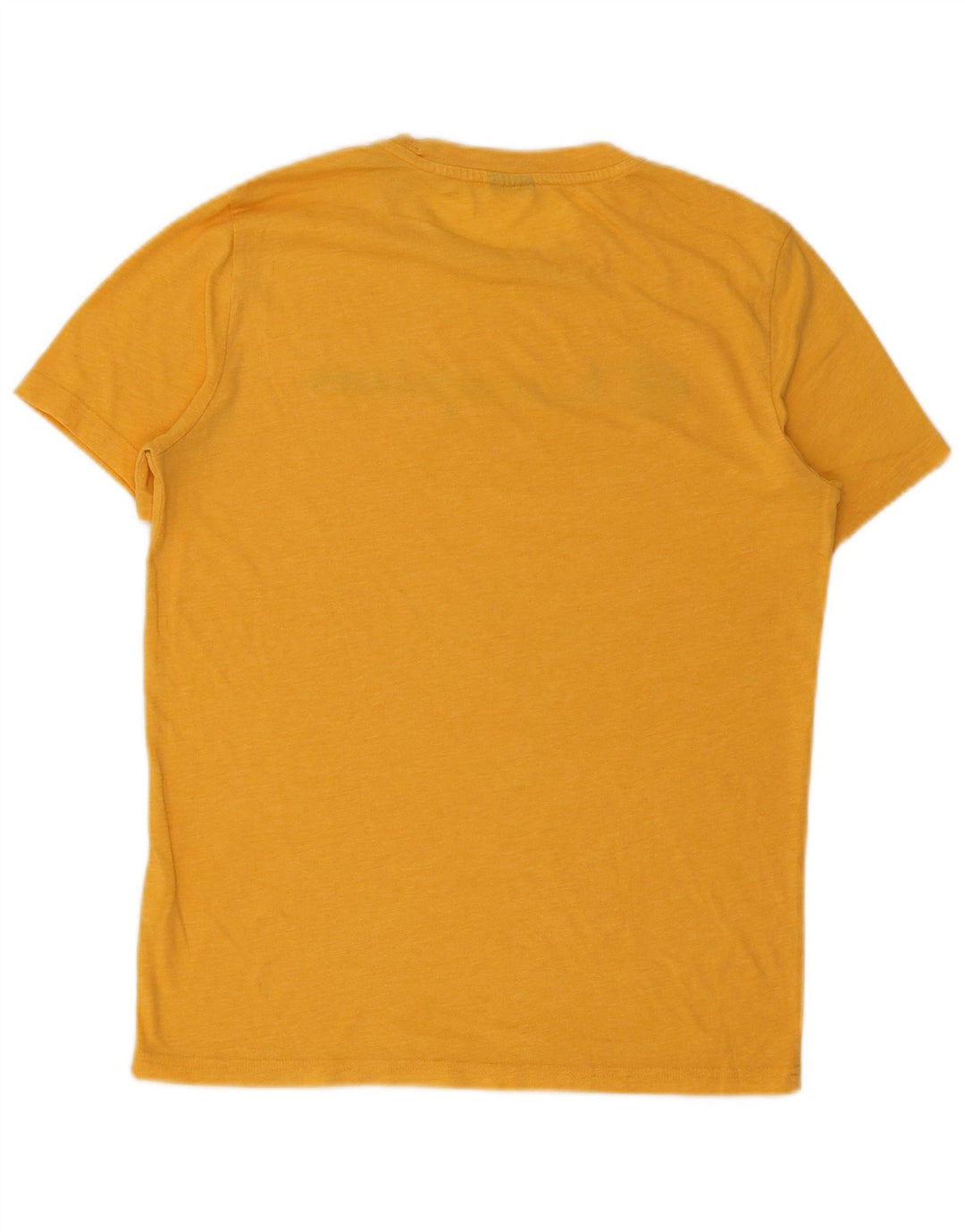Camiseta gráfica masculina Champion pequena amarela