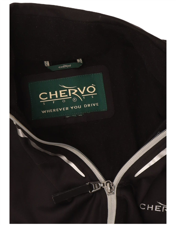 Jaqueta masculina de treino sem mangas Chervo UK 38 médio preto