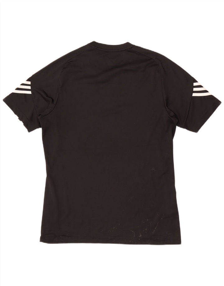 Camiseta Adidas Masculina Climalite Graphic Top Médio Preto