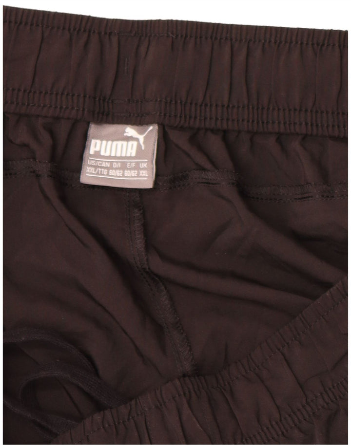 Calça de treino masculina Puma 2XL poliéster preto