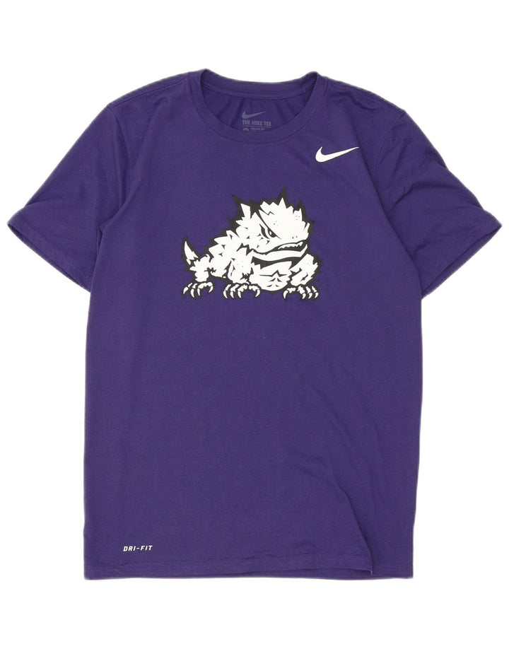 Camiseta Nike Masculina Dri Fit Graphic Top Pequeno Roxo