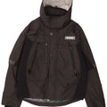 Jaqueta de esqui masculina com capuz Colmar IT 52 grande bloco colorido preto