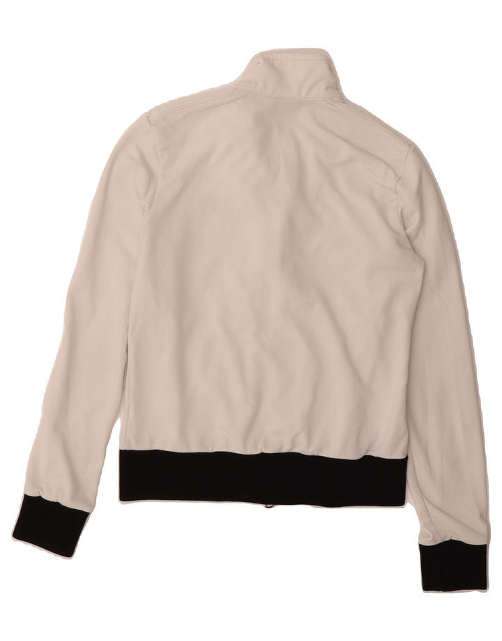 NIKE Womens Tracksuit Top Jacket UK 10/12 Medium White Colourblock Vintage Nike and Second-Hand Nike from Messina Hembry 