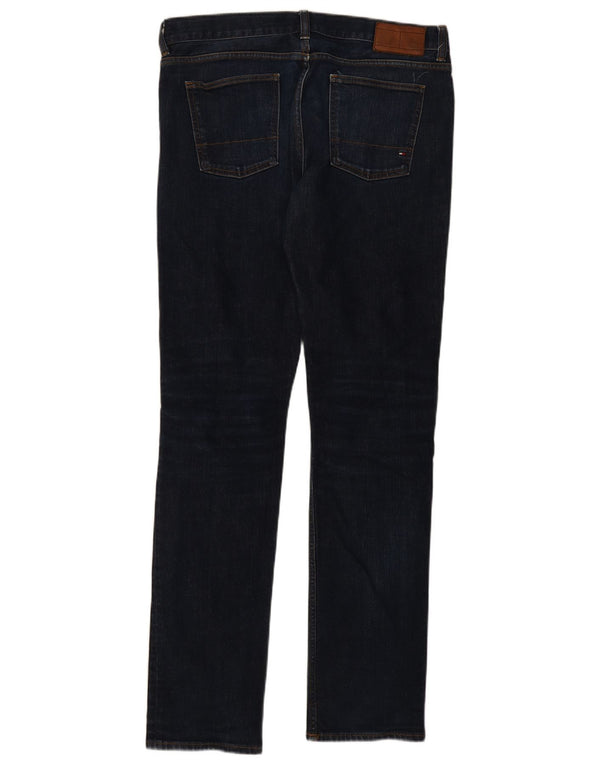 Tommy Hilfiger Mens Denton Straight Jeans W36 L34 Navy Blue